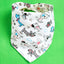 Baby Drooling Towel Baby Triangle Towel Double Layer According To The Buckle Newborn Child Headscarf Bib Scarf Spring And Summer Four Seasons - Korvel