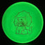 Glow Egg Shell Triceratops - Putter de Disc Golf pour Jeunes