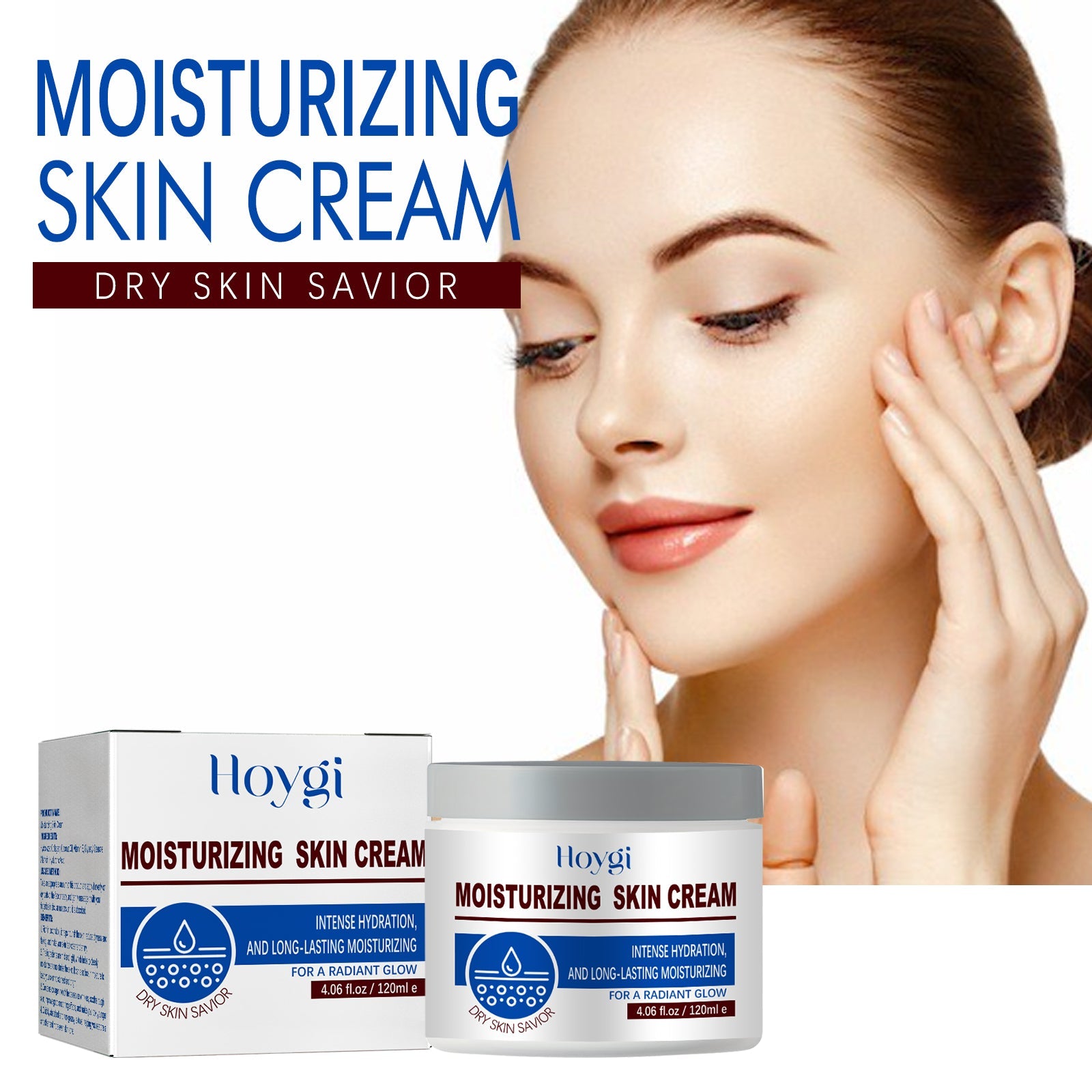 Facial Cream, Deep Moisturizing, Soothing, Firming, Tender Skin Moisturizing And Brightening Cream - Korvel