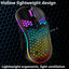 2.4G Wireless Cave Mouse - Lightweight Gaming Mouse with Luminous Lights