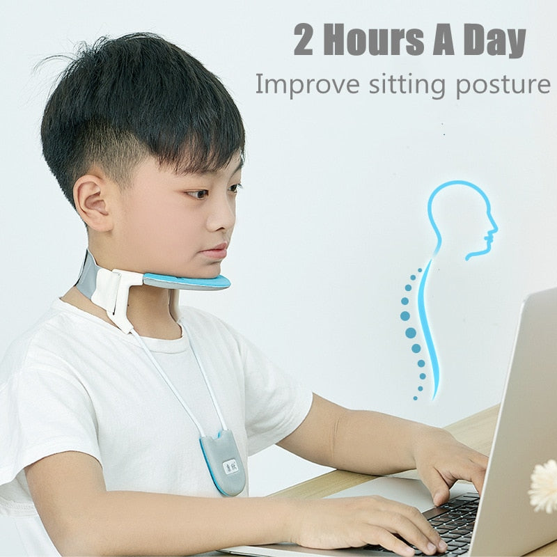 Lightweight NECK Helper Braces Pain,Supports Improving Forward Head Posture with heat  Discreet Comfortable Cervical Collar - Korvel