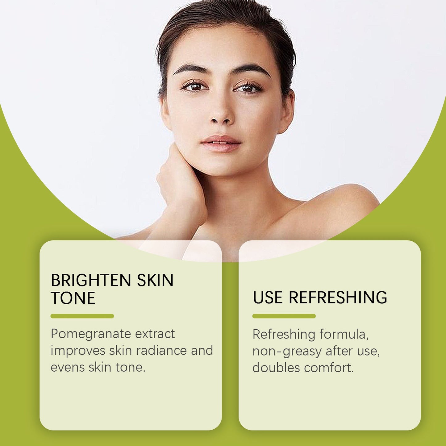 Essence hydratante au thé vert pour une peau radieuse