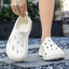 Soft soled toe hole slippers with simple breathable and comfortable fit for beach sandals - Korvel