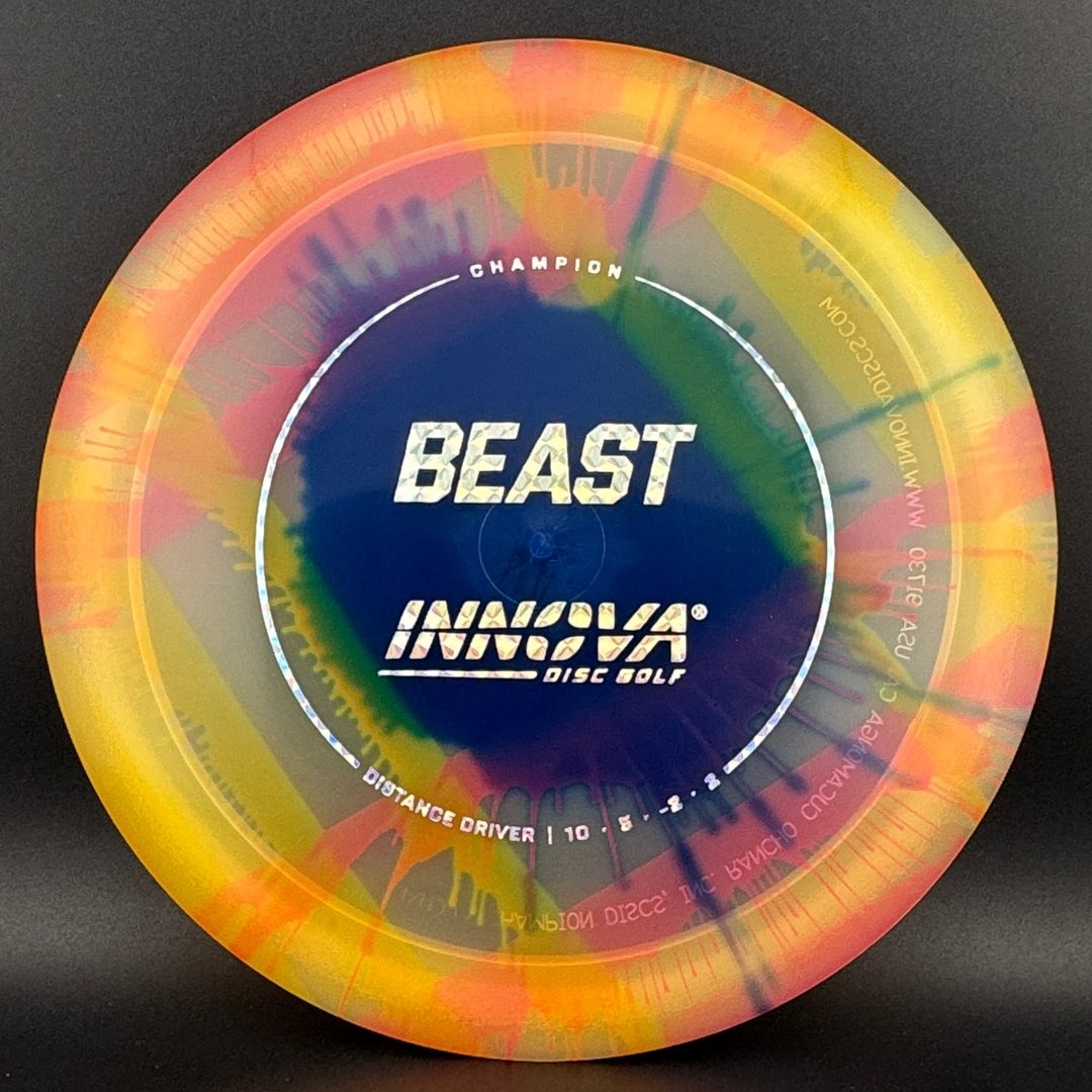 I-Dye Champion Beast Disc Golf Driver