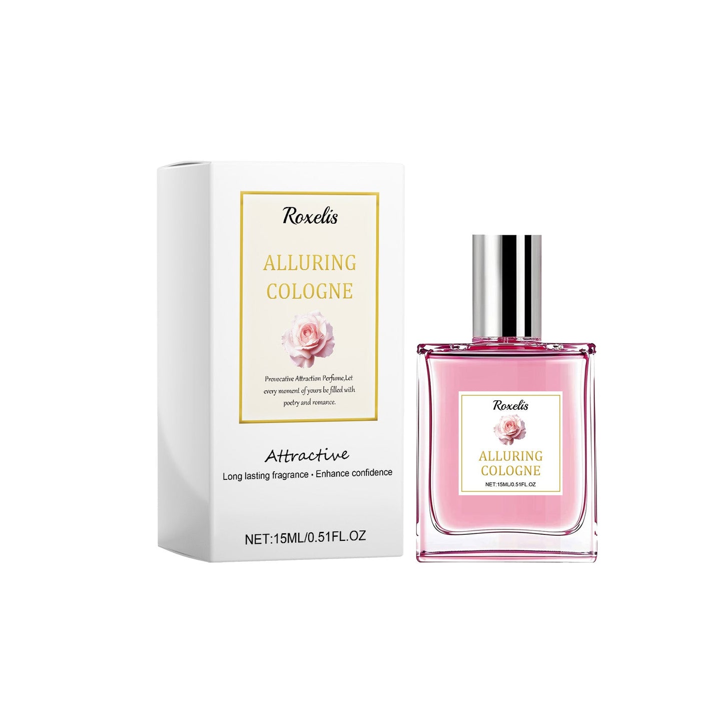 Parfum Pheromone Scenté à la Rose pour Femmes
