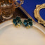 Design Blue Crystal Statement Necklace Luxury Retro Clavicle Chain Choker for Womenn Party Wedding Female Jewelry Gift - Korvel
