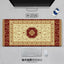 Large Persian Mouse Pad Office Carpet MousePad Natural Rubber Lockedge Anti Slip Desk Mat Laptop Office Game Accessories Pad - Korvel