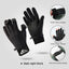 Premium Outdoor Fishing Gloves for Men - Three-Finger Design