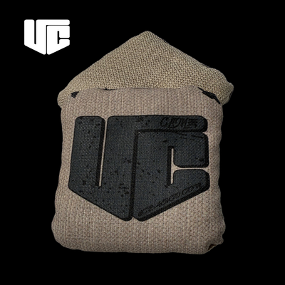 2026 CLONE CM Gold & Grey Cornhole Bags - Korvel