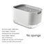 Kitchen Press Type Manual Soap Dispenser Dish washing Liquid Dispenser Storage Box Sponge Soap Dispenser - Korvel