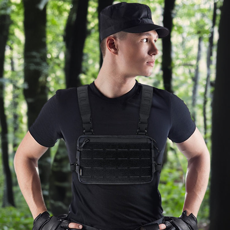 Ensemble de gilet tactique et de sac en 1000D
