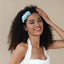 Handmade rice bead tassel flower side hair hoop for women - Korvel
