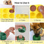 6 - cavity dog treat molds , compatible with Woof & Power Chewer Pupsicle, silicone for frozen treats, reusable for Pupsicle toy - Korvel