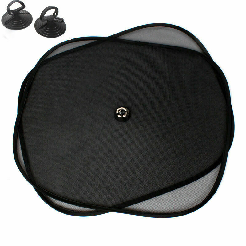 Juego de Sombrillas para Coche Negras Premium - 2 Piezas