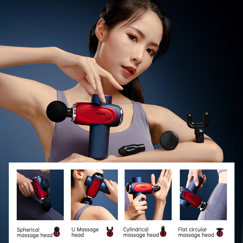 CP-F10 fascia gun muscle massager cervical muscle relaxer electric menstrual gun leg electric - Korvel