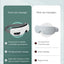 Eye Massager Air Pressure Vibration Eye Protector Bluetooth Eye Massage Relax Migraines Relief Improve Sleep - Korvel