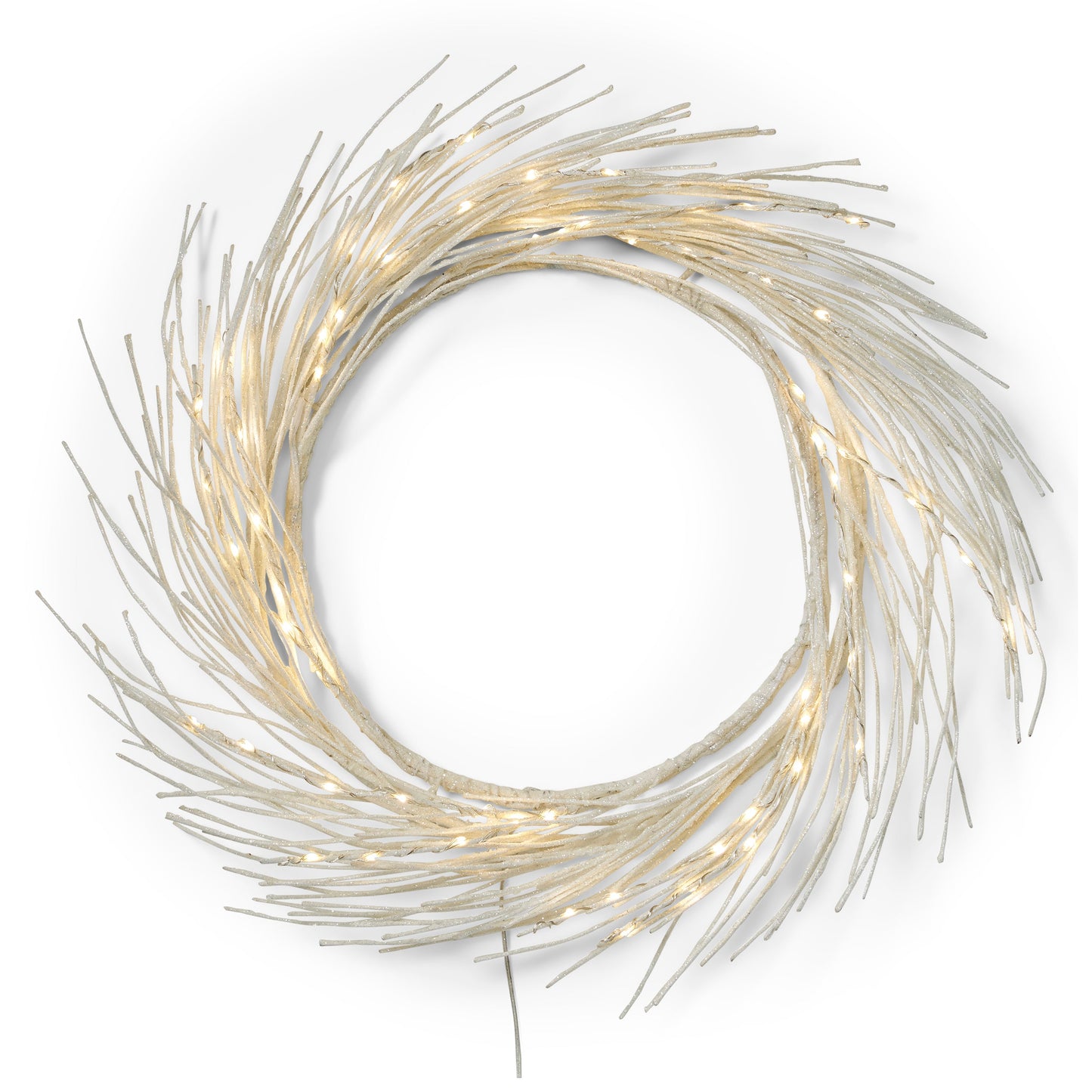 Couronne en papier de 24" avec lumière LED
