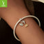 Silver Ginkgo Leaf Pendant - Premium DIY Charm