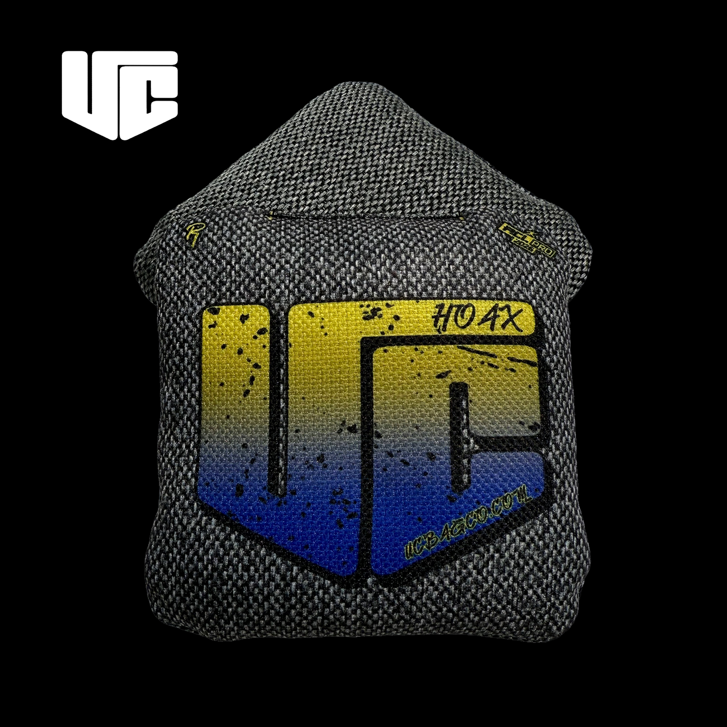 2026 HOAX CM Grey & Blue Gradient Cornhole Bags - Korvel