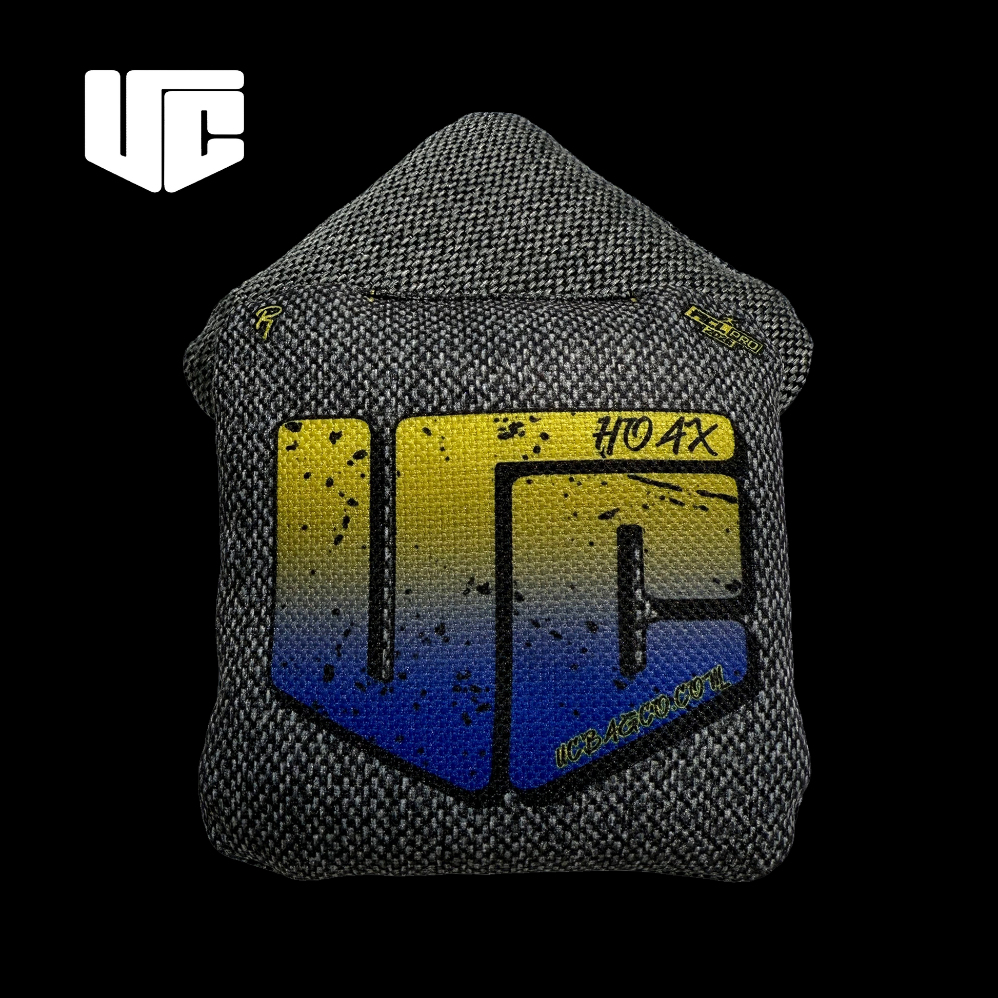 2026 HOAX CM Grey & Blue Gradient Cornhole Bags - Korvel