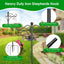 76in Heavy Duty Double Shepherds Hook - Premium Garden Feeder Pole