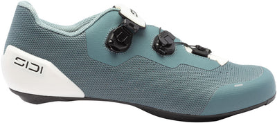 SIDI Genius X WYVE Road Shoes - Men's Frost Gray/Ice White 47