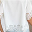 Elegant Lace Hollow-Out Casual Top for Women