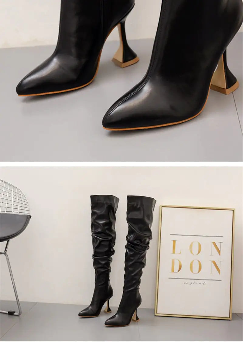 Bottes Chic Au-Delà Du Genou Pour Chaque Occasion