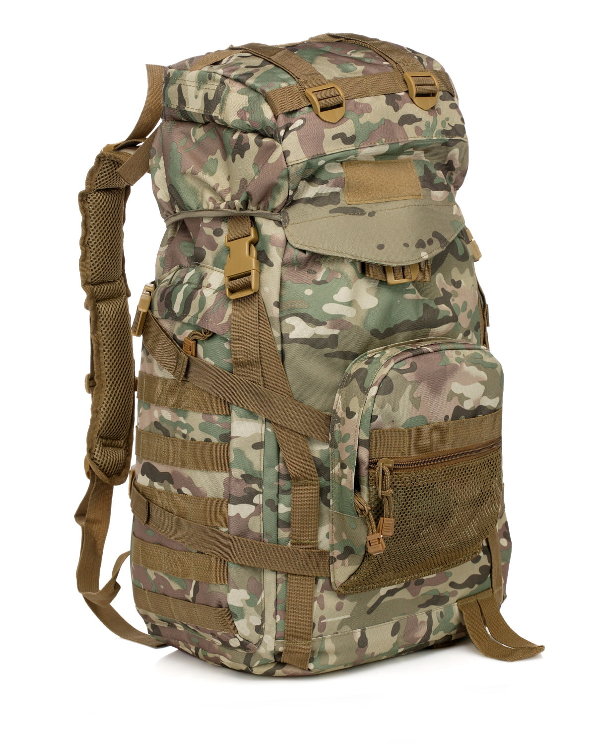 60L Camouflage Military Backpack for Outdoor Adventures