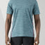 T-shirt actif à col rond et manches courtes pour hommes grandes tailles