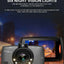 Cámara de tablero Full HD 1080P de 2.7'' con visión nocturna y sensor G