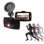 Cámara de tablero Full HD 1080P de 2.7'' con visión nocturna y sensor G