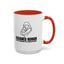 Assigned Human Mug – Cat Coffee Cup