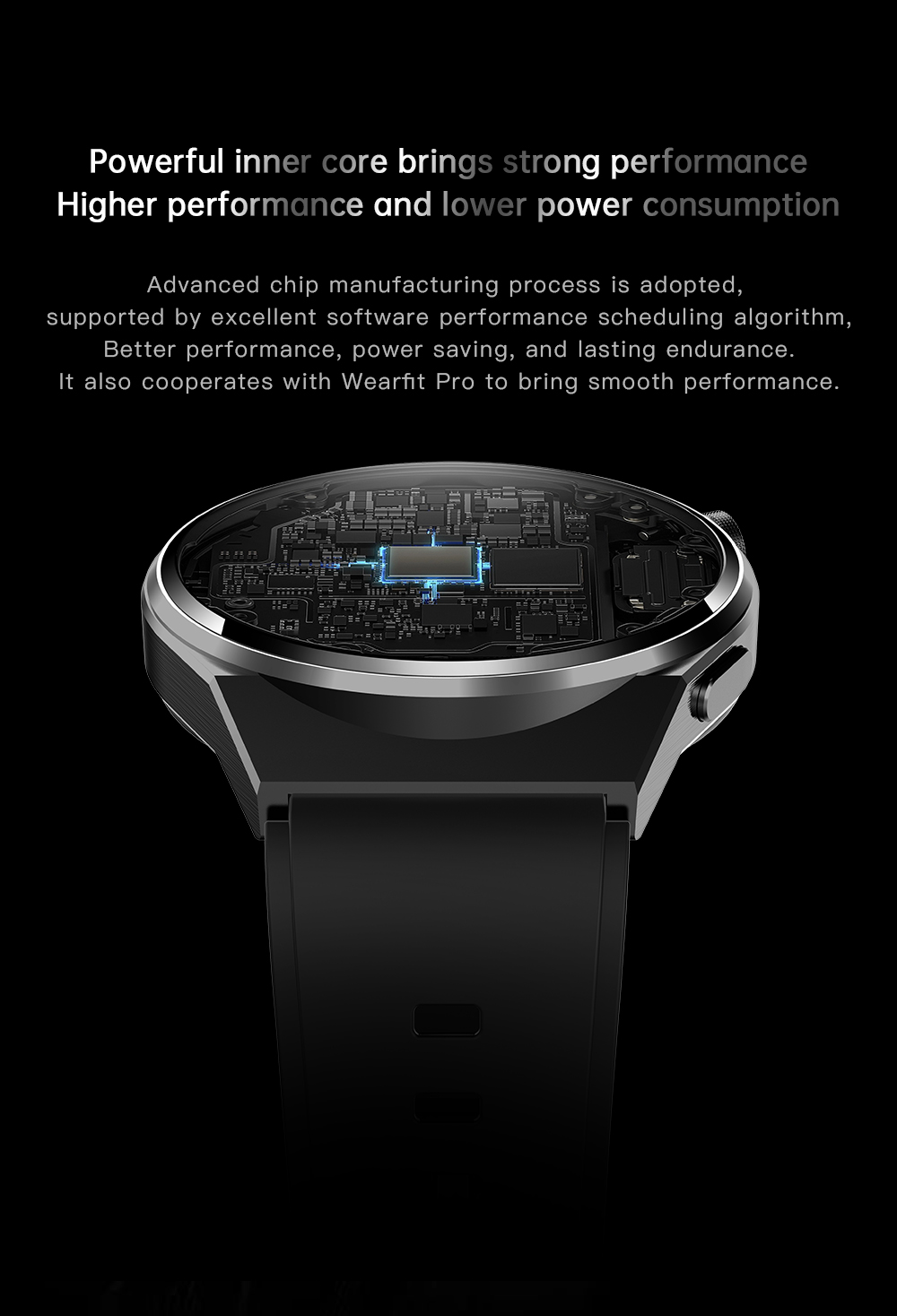 GS GT3 Pro Smart Watch Heart Rate, Blood Pressure, Blood Oxygen Monitoring Bluetooth Sports Watch Bracelet - Korvel