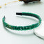 Fish Line Braided String Crystal Hair Band Korean Temperament Senior Sense Wash Face Headband - Korvel