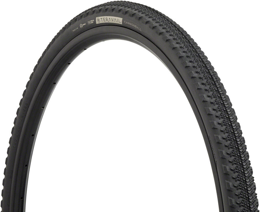 Pneu Teravail Cannonball - 700 x 42 Tubeless Pliable Noir