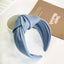 Premium Solid Color Wide Headband for Women