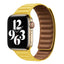 Suitable For iwatch8 Watchband S7 SE 6/5/43 Magnetic Suction New Leather Loopback Chain Apple Watch Wristband - Korvel