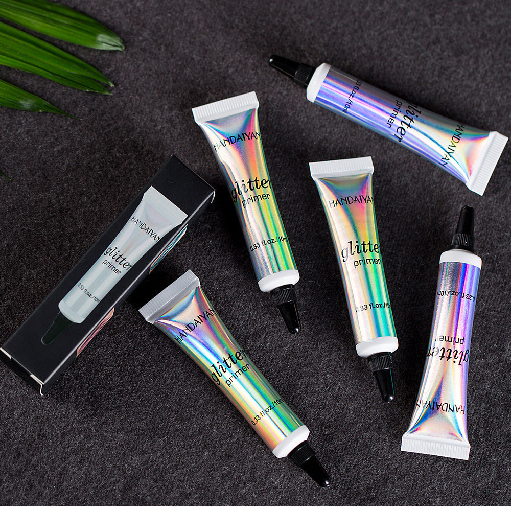 HANDAIYAN Sequin Primer Eyeshadow Makeup Primer Lips Eyes Face Multi Purpose Primer - Korvel