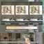 LED Bathroom Mirror 48x 36 Inch with lights, anti-Fog & Dimming Led Bathroom Vanity Mirror - Korvel