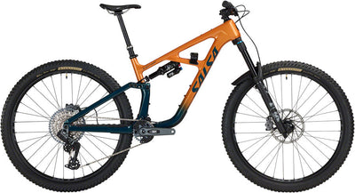Salsa BLKthorn 145 C GX AXS Mountain Bike - 29" Carbon Slate/Terracotta Medium
