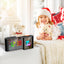 Creative S-shaped Dual-Screen RGB Alarm Clock with Night Light