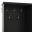 Multi-functional Hall Tree with Storage Shelves Drawers and Cabinet, Elegant Hallway Shoe Cabinet with Bench Modern Black - Korvel