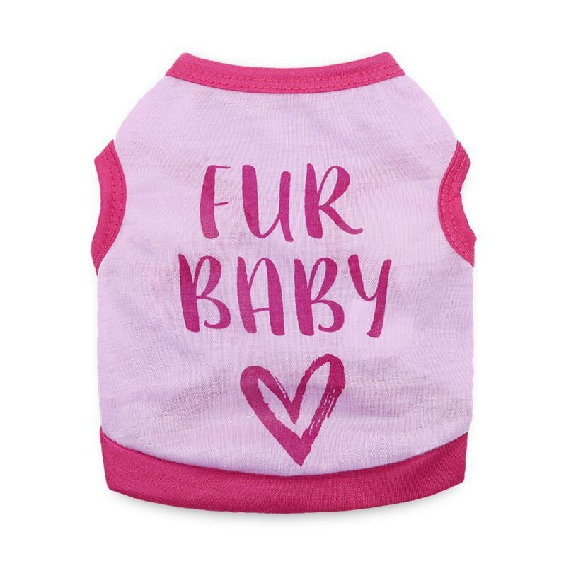Dog Clothes Summer Clothes Teddy Bears Small Dogs Milk Dogs Puppy Clothes Pet Dog Vest Thin - Korvel