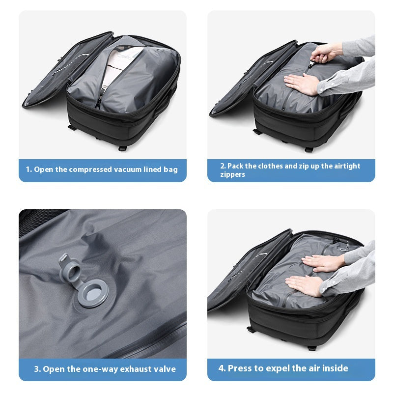 Mochila Multifuncional de Gran Capacidad para Hombres