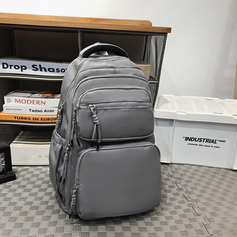 Sac à dos léger et imperméable pour ordinateur portable - Style campus unisexe
