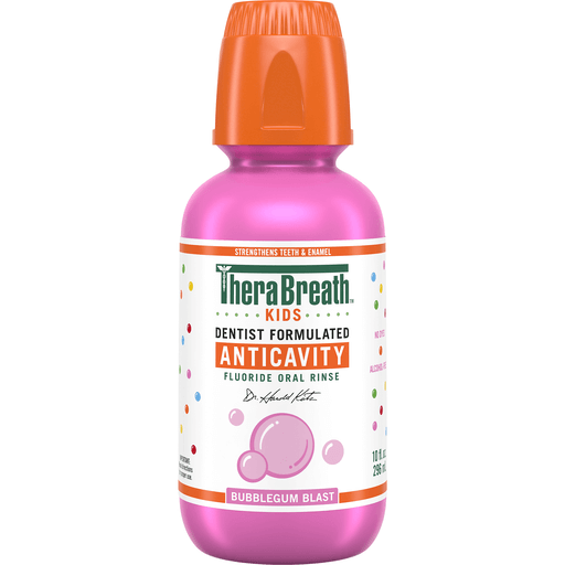 TheraBreath Kids Anticavity Fluoride Oral Rinse – Bubblegum Blast