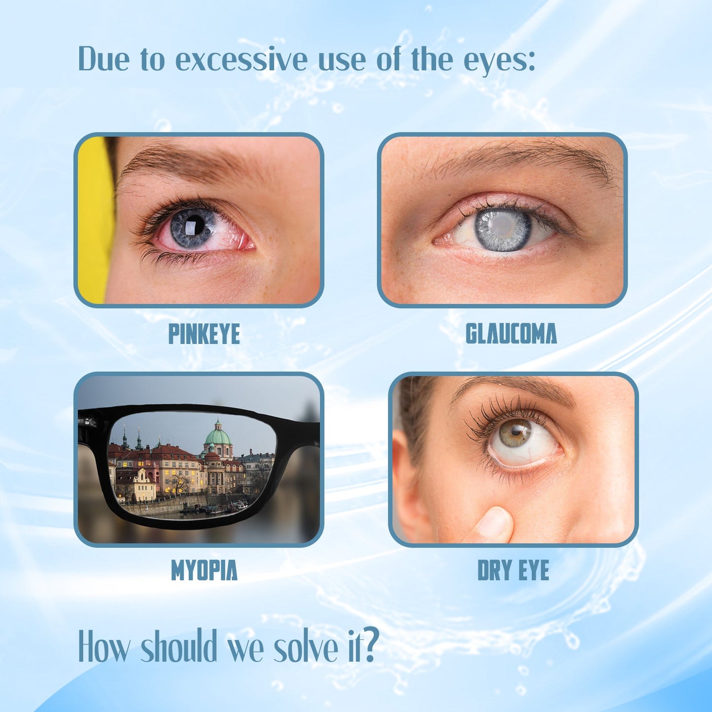 Gouttes de traitement oculaire Optic Renew