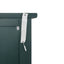 Commode de rangement à 3 tiroirs en bois creusé