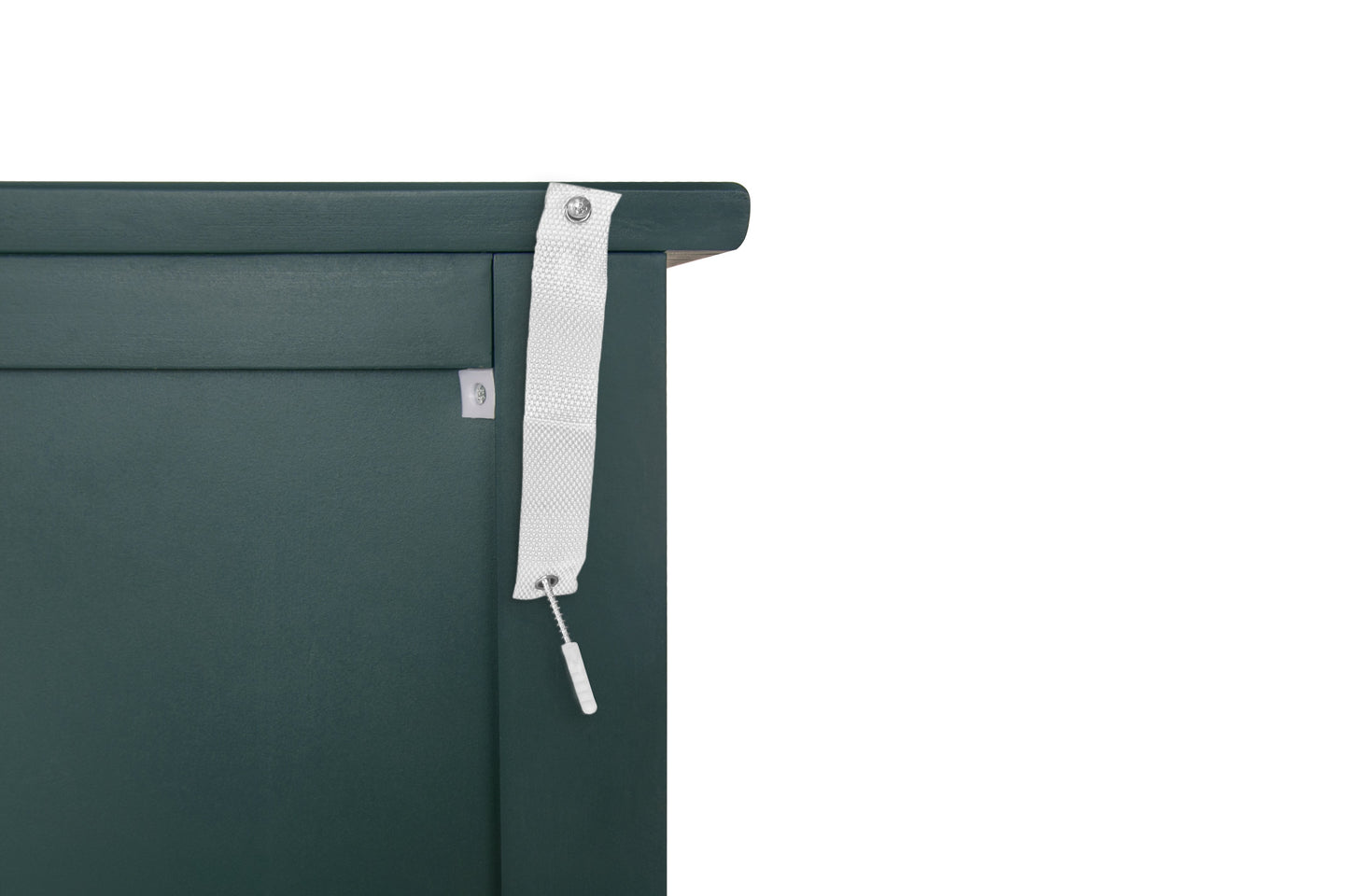 Commode de rangement à 3 tiroirs en bois creusé